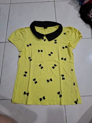 Bega Yellow Black Tie T-Shirt