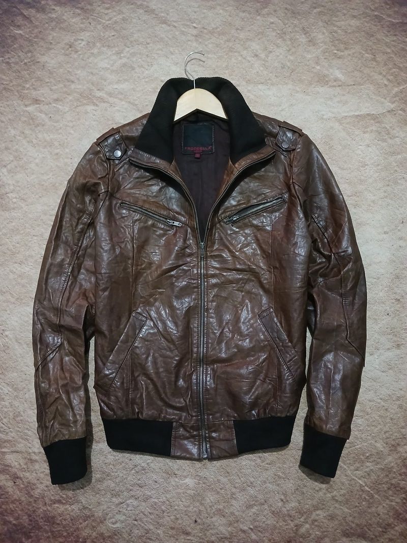 Froccela leather jaket second original, foto 2