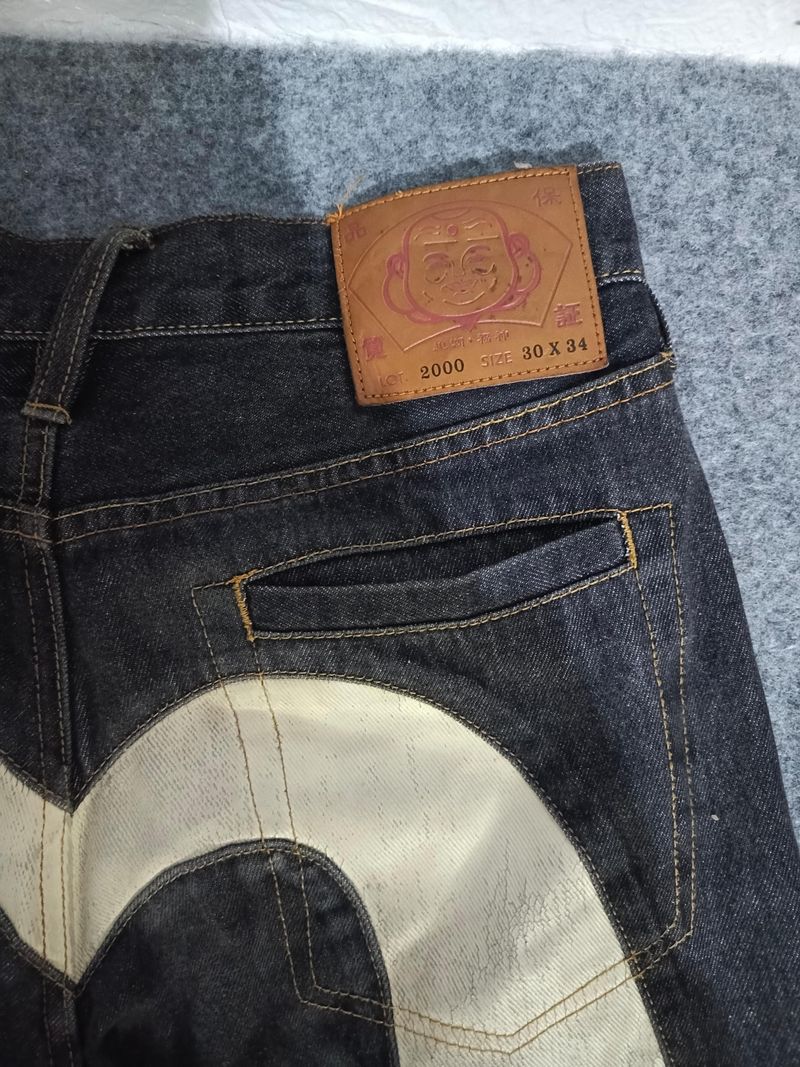 Evisu Y2K Jeans Pria gray, foto 2
