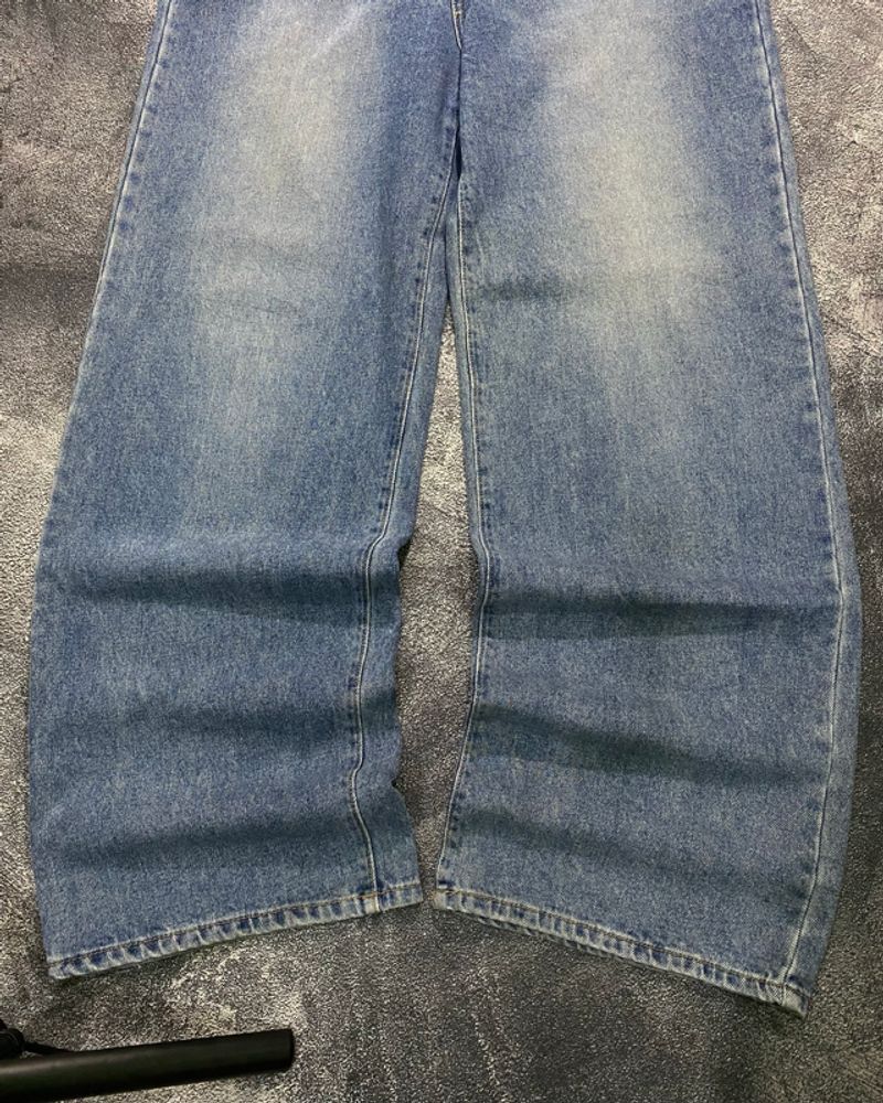 Baggy jeans blue wash, foto 6