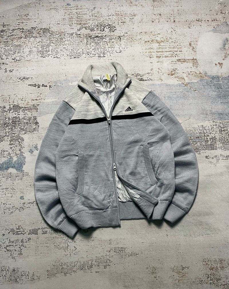 ADIDAS DOUBLE ZIP KNIT SWEATER, foto 3