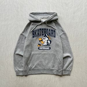 Alvinclo Skateboard Boxy Overfit Hoodie
