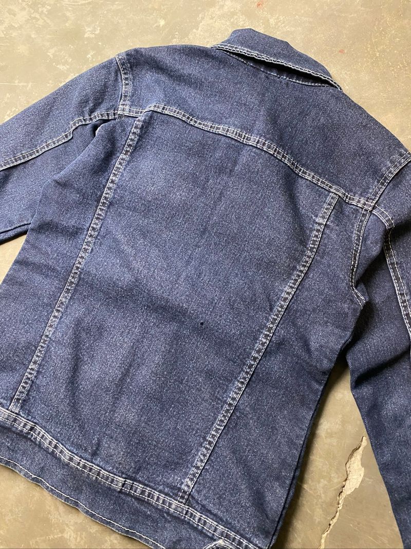 denim jacket trucker / jaket levis, foto 6