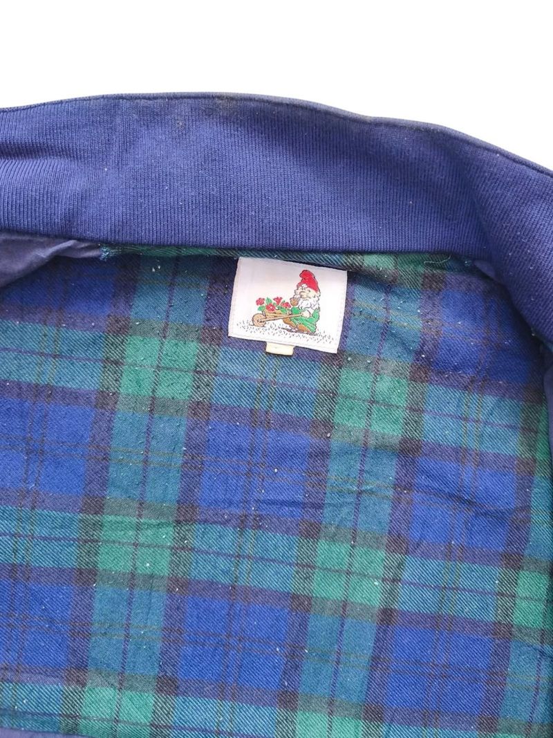 OAKSLEAF - Jaket Harrington Navy Size XL, foto 6
