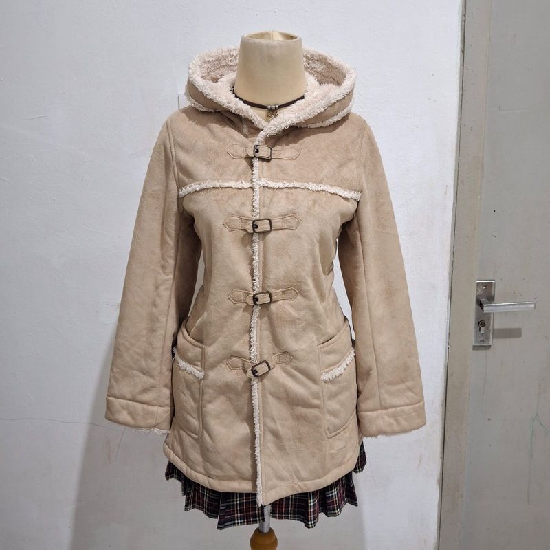 COMME CA FILLE VELVET SHERPA JACKET, foto 3