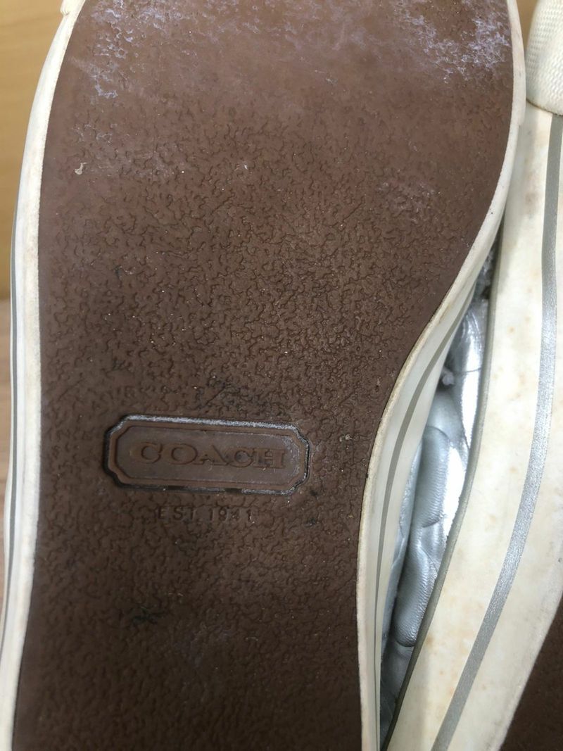Coach Signature Silver Sneaker, foto 7