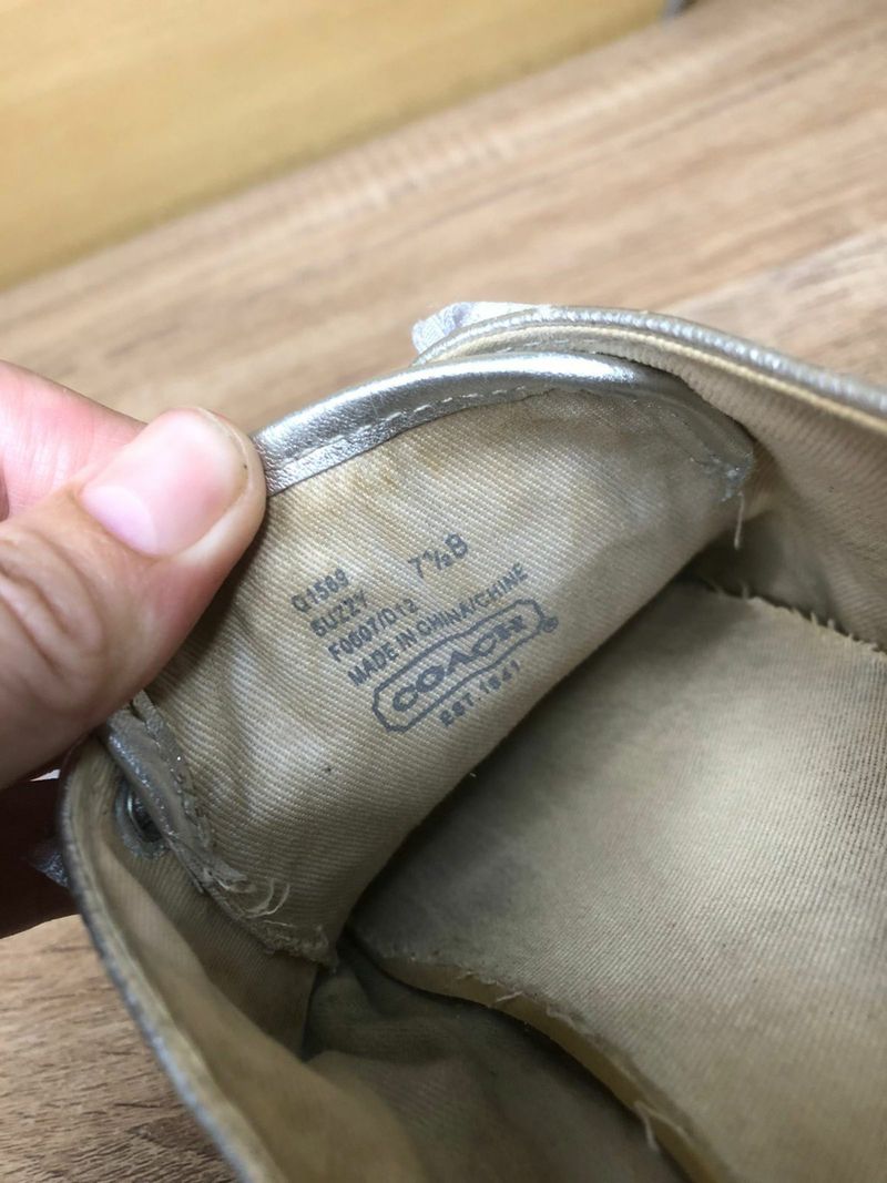 Coach Signature Silver Sneaker, foto 8