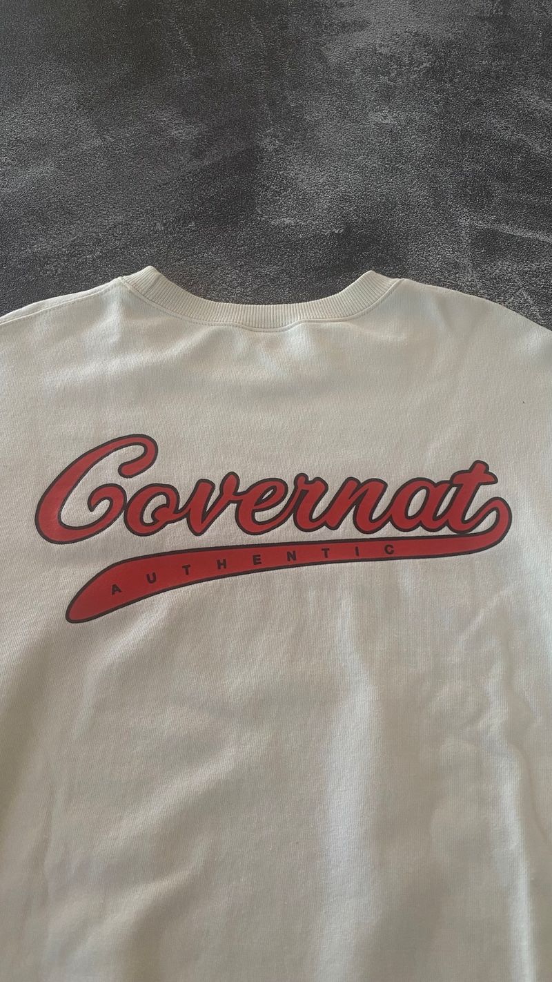 Covernat Casual Sweater Pria cream, foto 3