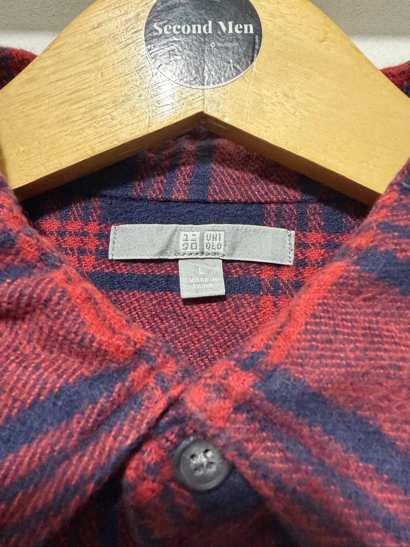 Flanel/outer Uniqlo, foto 3