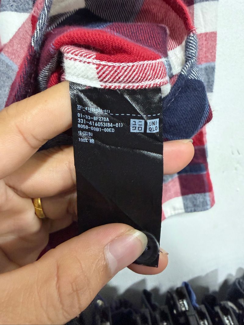 Flanel Uniqlo, foto 4