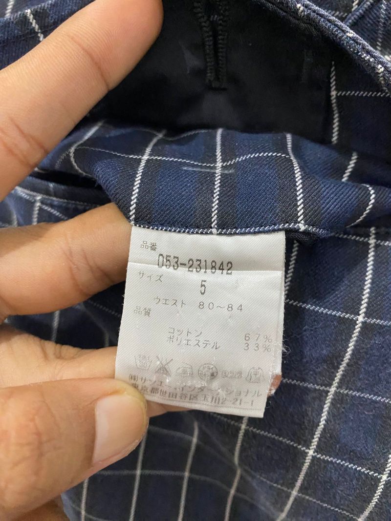 Pearly gates chino tartan pria, foto 7
