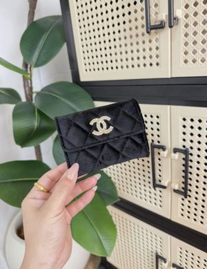 Chanel Wallet Velvet Vip Gift Authentic