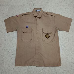 preloved baju pramuka penggalang brand mampank/ica28