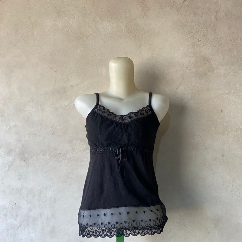 Cami top black y2k, foto 2