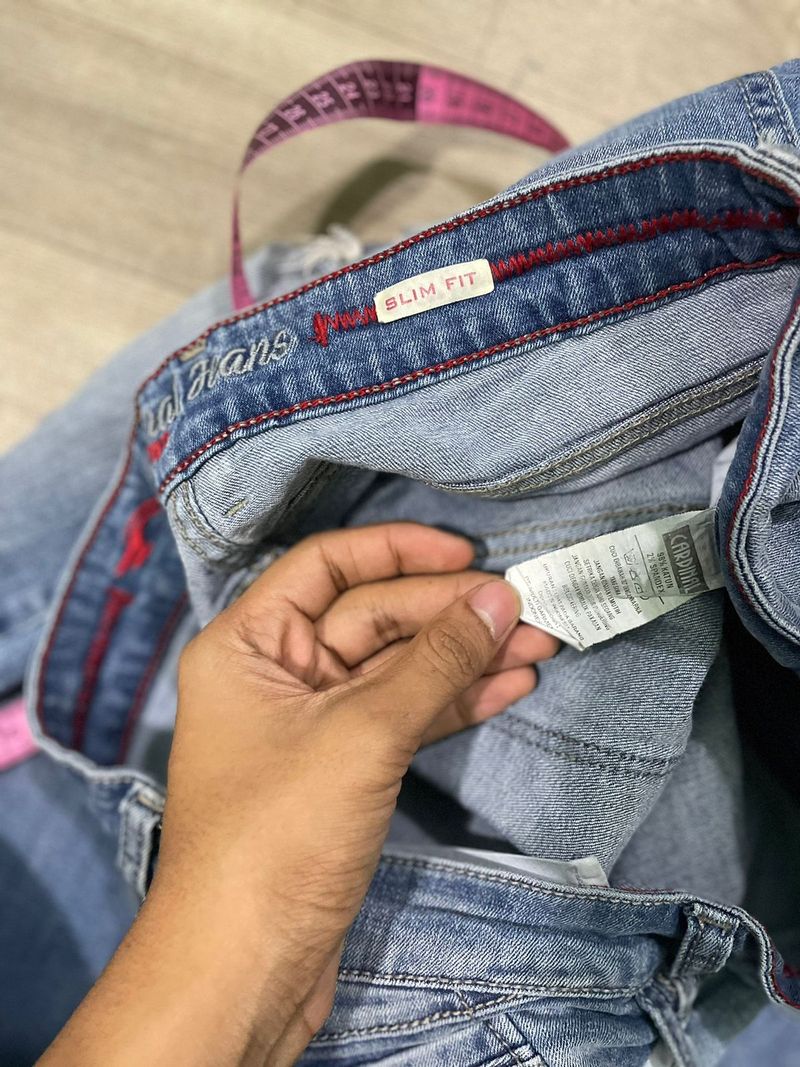 Cardinal Casual Jeans Pria blue, foto 4