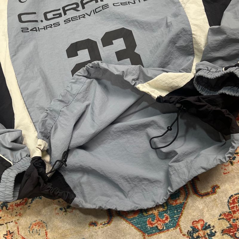 Codegraphy jersey nylon jacket y2k, foto 3