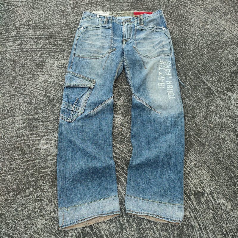 Tough Jeansmith Half Pocket Unique Pants 🇯🇵, foto 4