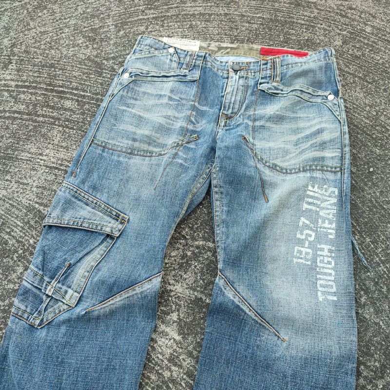 Tough Jeansmith Half Pocket Unique Pants 🇯🇵, foto 5