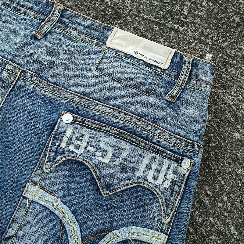 Tough Jeansmith Half Pocket Unique Pants 🇯🇵, foto 3