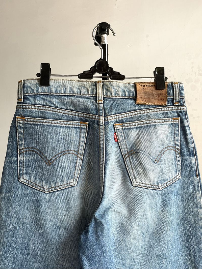 Levi Strauss 712 Balloon Cut —Fade Blue, foto 4