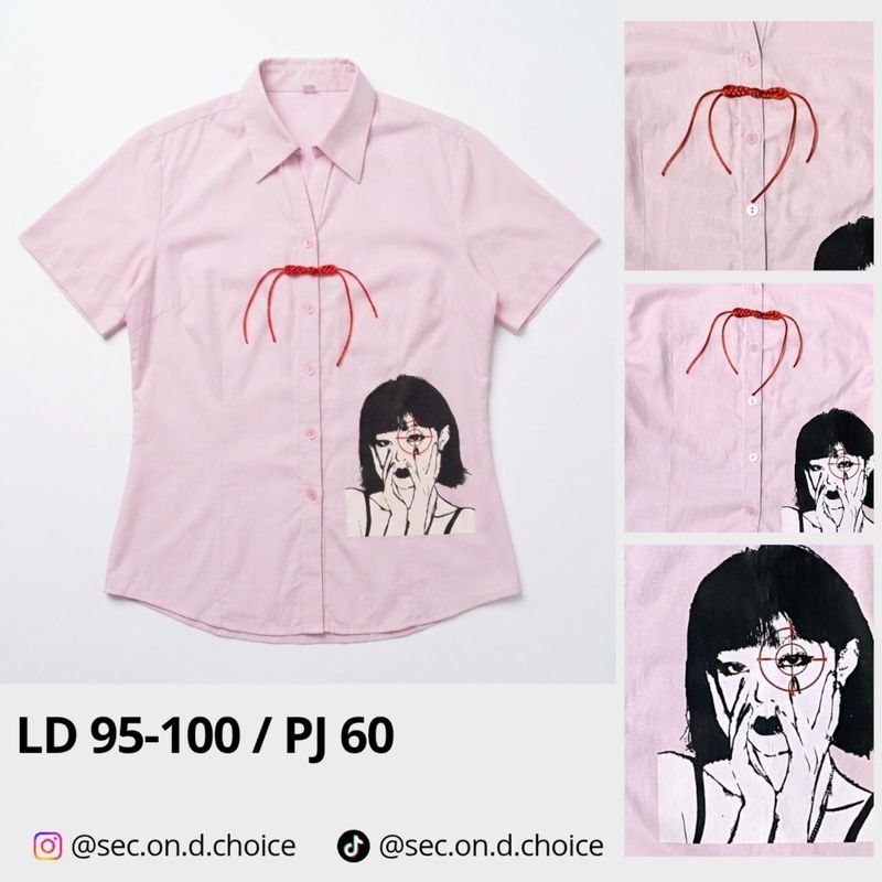 reworked kemeja cheongsam 67, foto 3