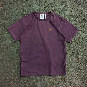 Adidas Casual T-shirt Pria brown