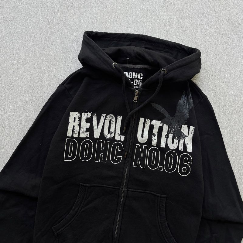 DOHC Revolution Y2K Decade Boxy Hoodie, foto 3