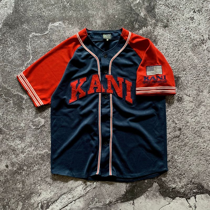 Jersey Baseball Hip Hop Karl Kani, foto 2