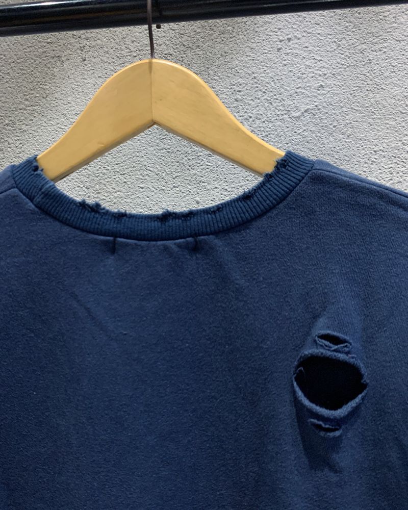 Distressed Destroy Sweatshirt by Zombie Collection, foto 6