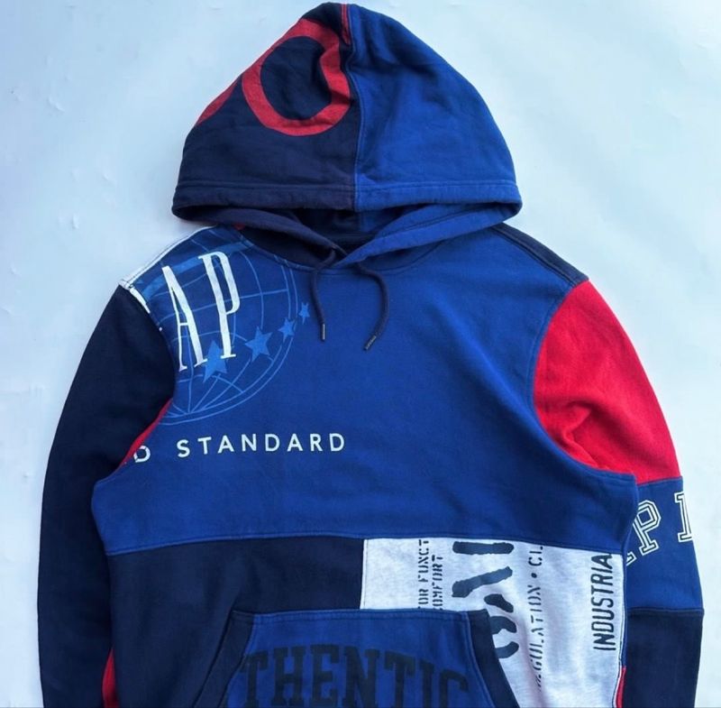 hodie gap colorblok  uk M-L, foto 3