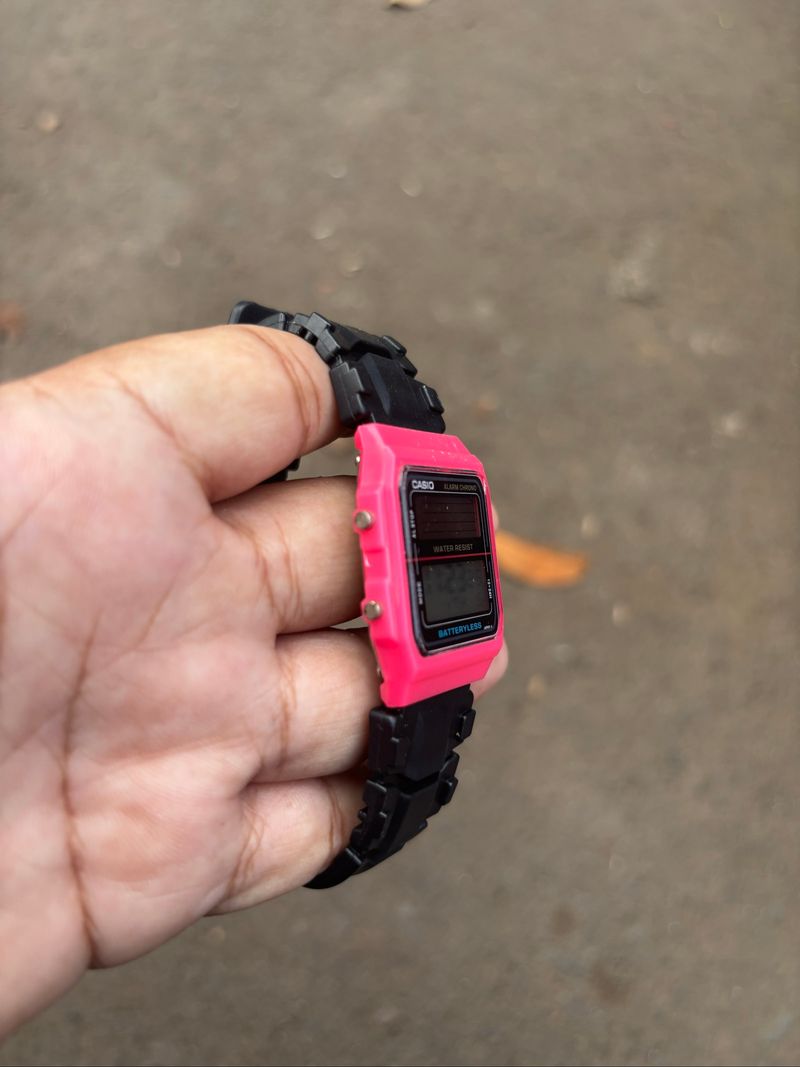 JAM TANGAN CASIO AL-180 BLACK PINK, foto 3