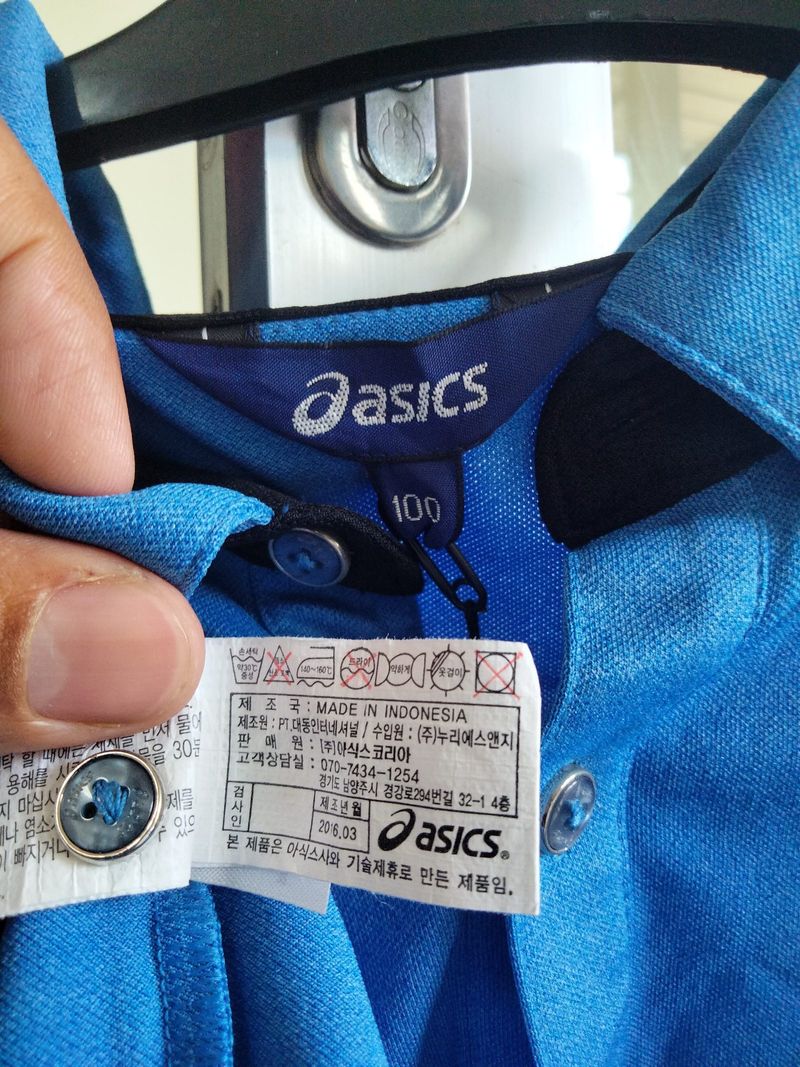 Jersey asic baru lengkap dengan tag, foto 2