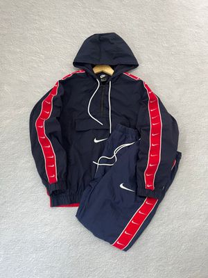 1 set N1KE Sportswear Big Swoosh Pullover Windbreaker Jacket