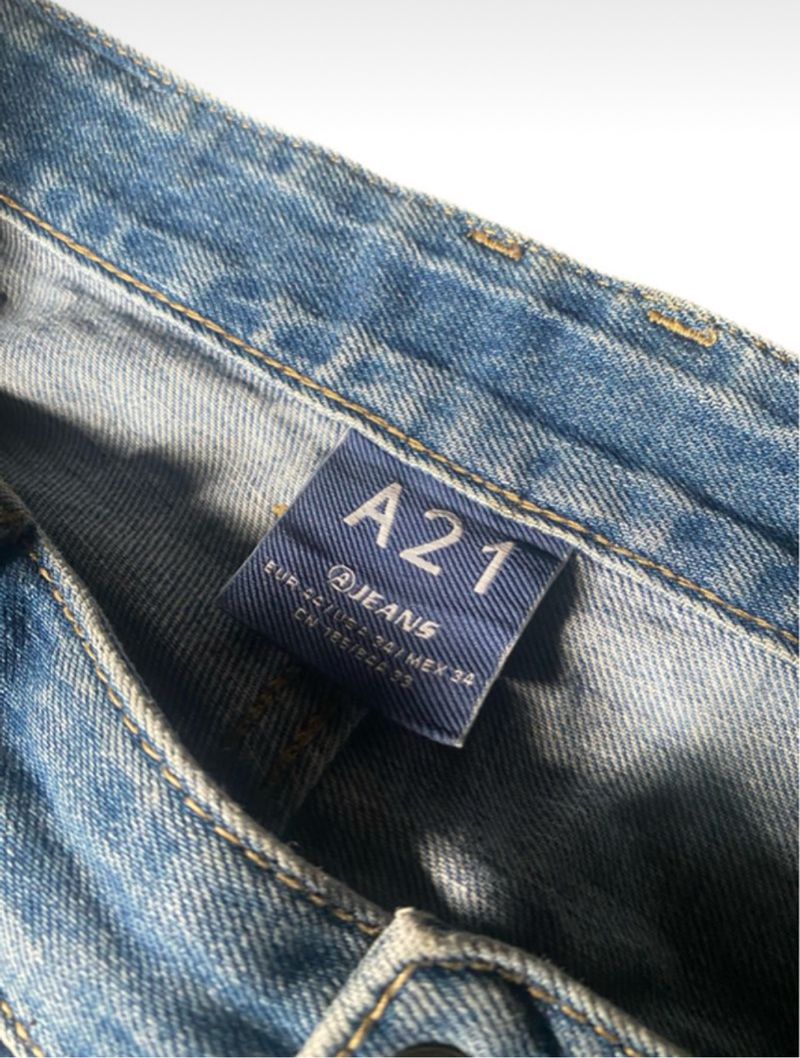 A21 Light Washed Blue Jeans, foto 3