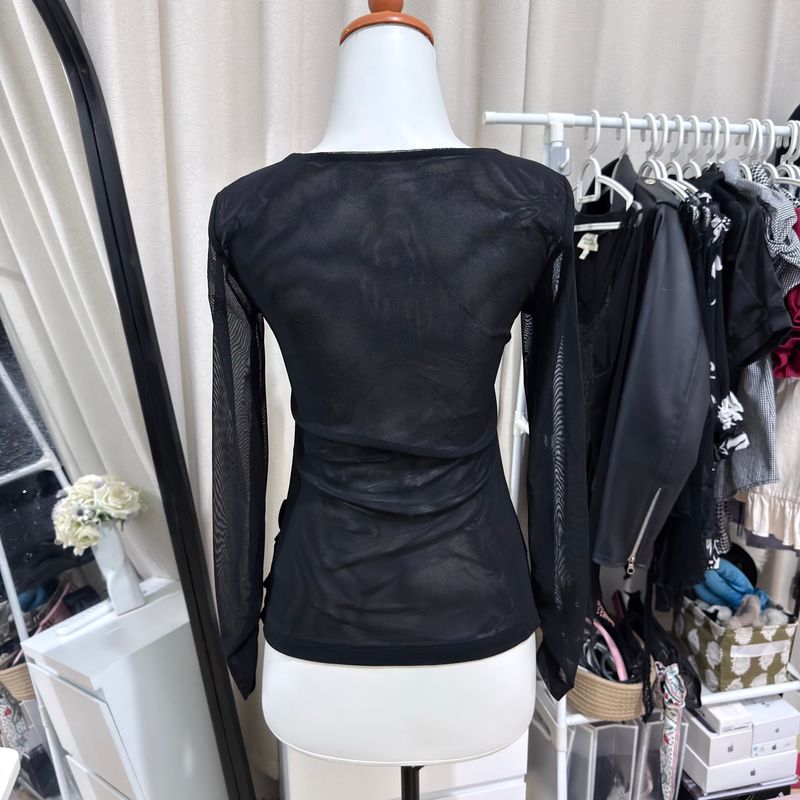 Long Lace Sleeve Top, foto 6