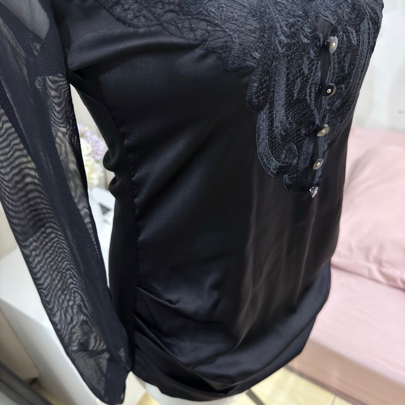 Long Lace Sleeve Top, foto 4