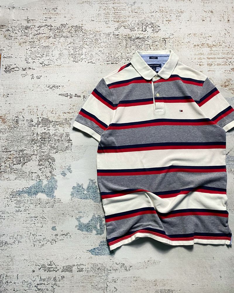 TOMMY HILFIGER STRIPE POLOSHIRT, foto 3