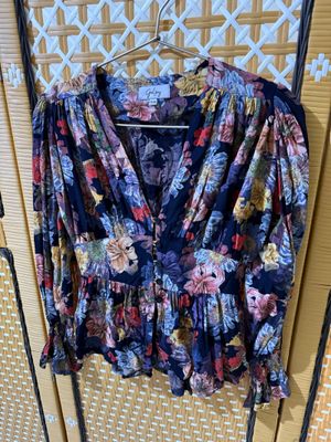 Flower Blouse Cotton