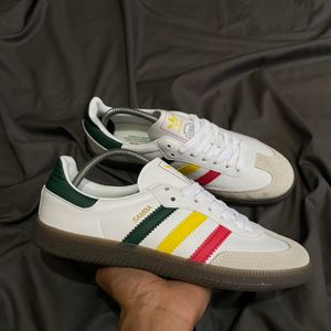 Adidas Indie Casual Sneakers Pria white yellow
