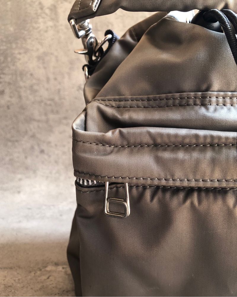 Porter Yoshida Balloon Sac Silver Gray Small, foto 7