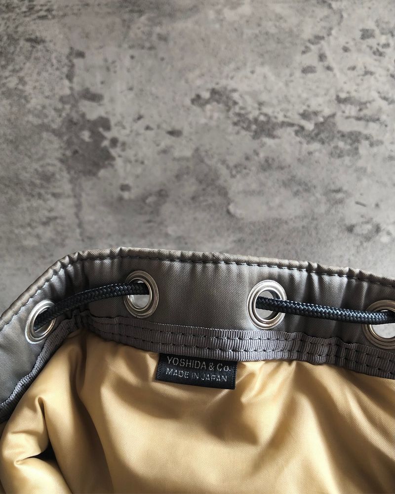 Porter Yoshida Balloon Sac Silver Gray Small, foto 5