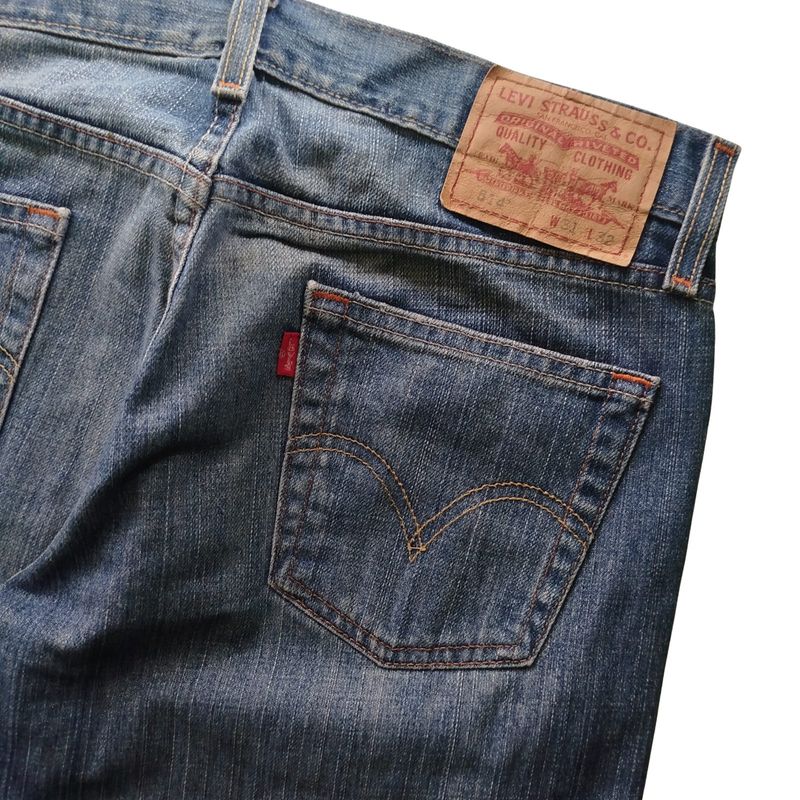 Celana Jeans Levi's 514 Slim Straight, foto 3