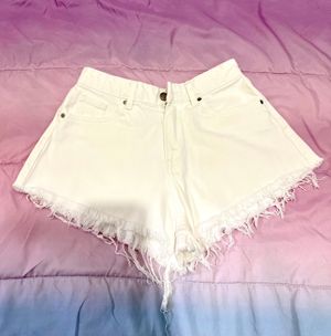 White hot pants