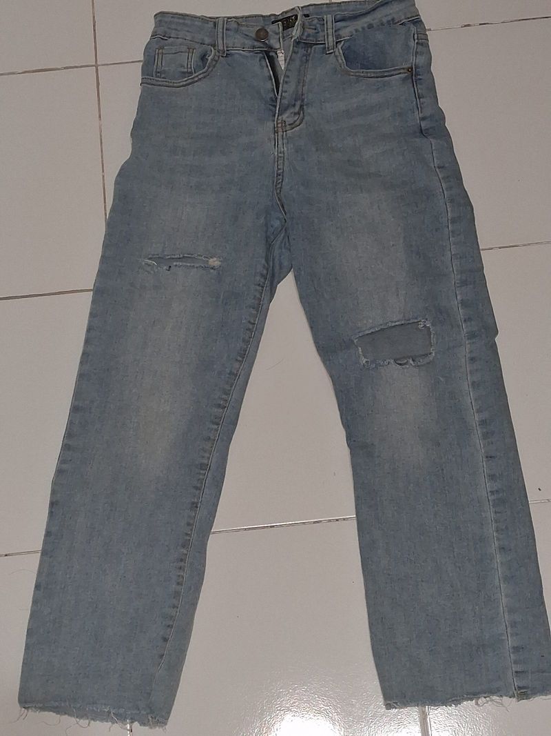 Jeans model robek robek, foto 2