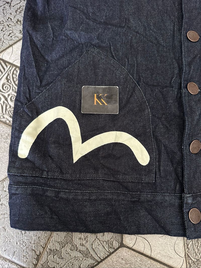 EVISU YAMANE SEAGULL DENIM JACKET, foto 4