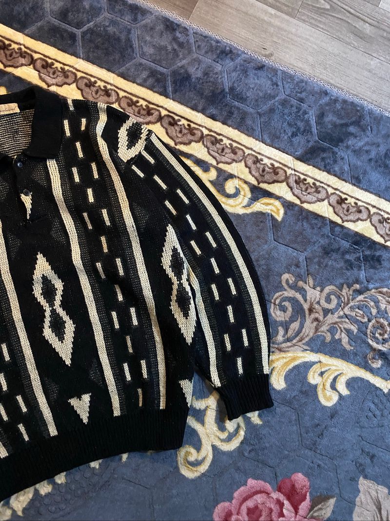 Vintage Grandpa Half Button Knitwear Classicaluriind, foto 5