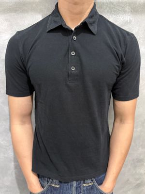 Vintage Black Polo Shirt