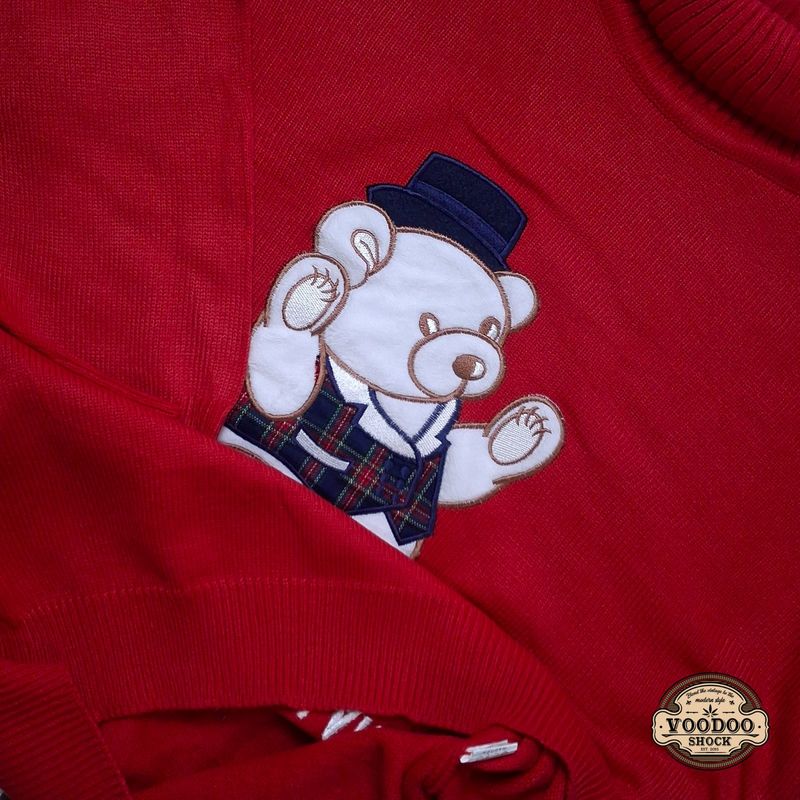 VOODOO - 510 - Vintage Oversize Bear Graphics Embroidery, foto 4