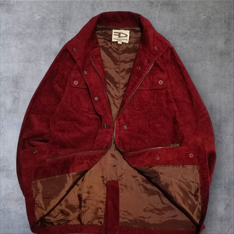 jacket Corduroy by final decision scn brand original, foto 3
