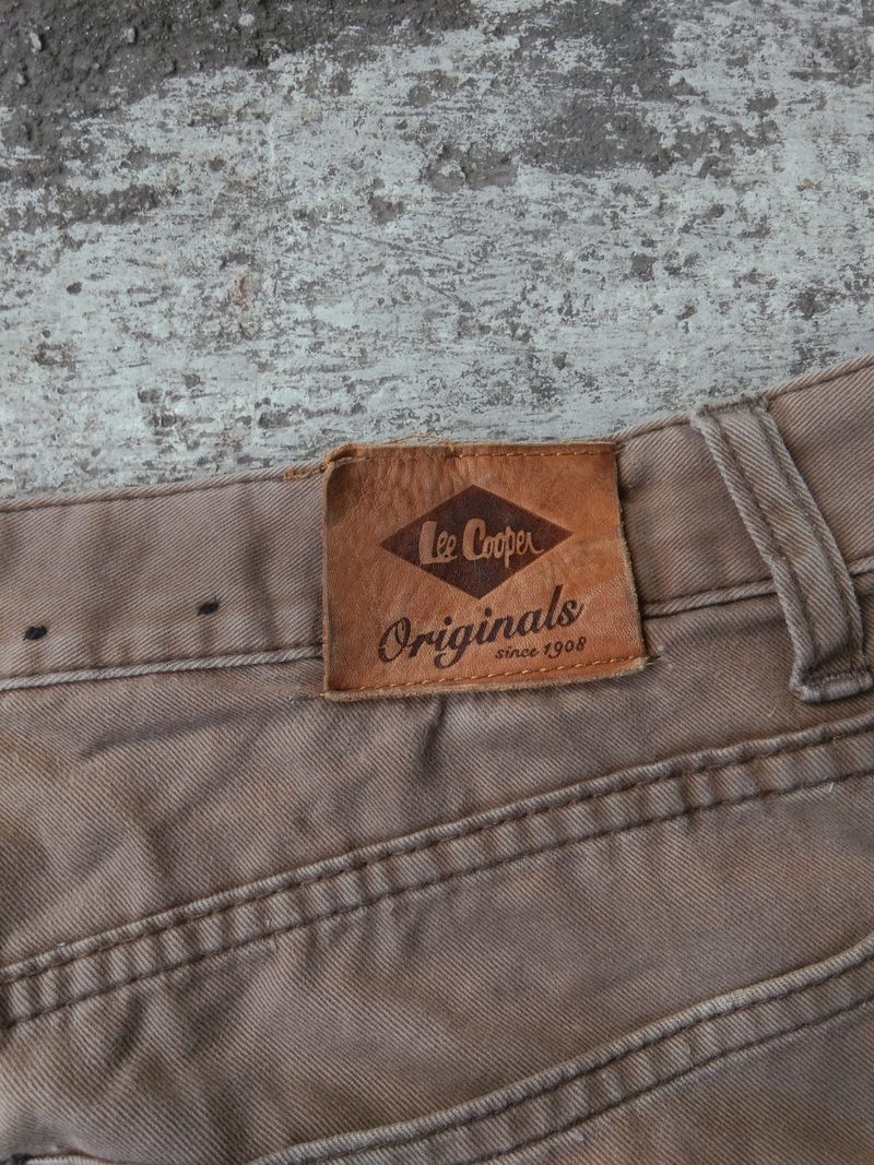 Baggy Jeans Lee Copper Brown Washed, foto 7